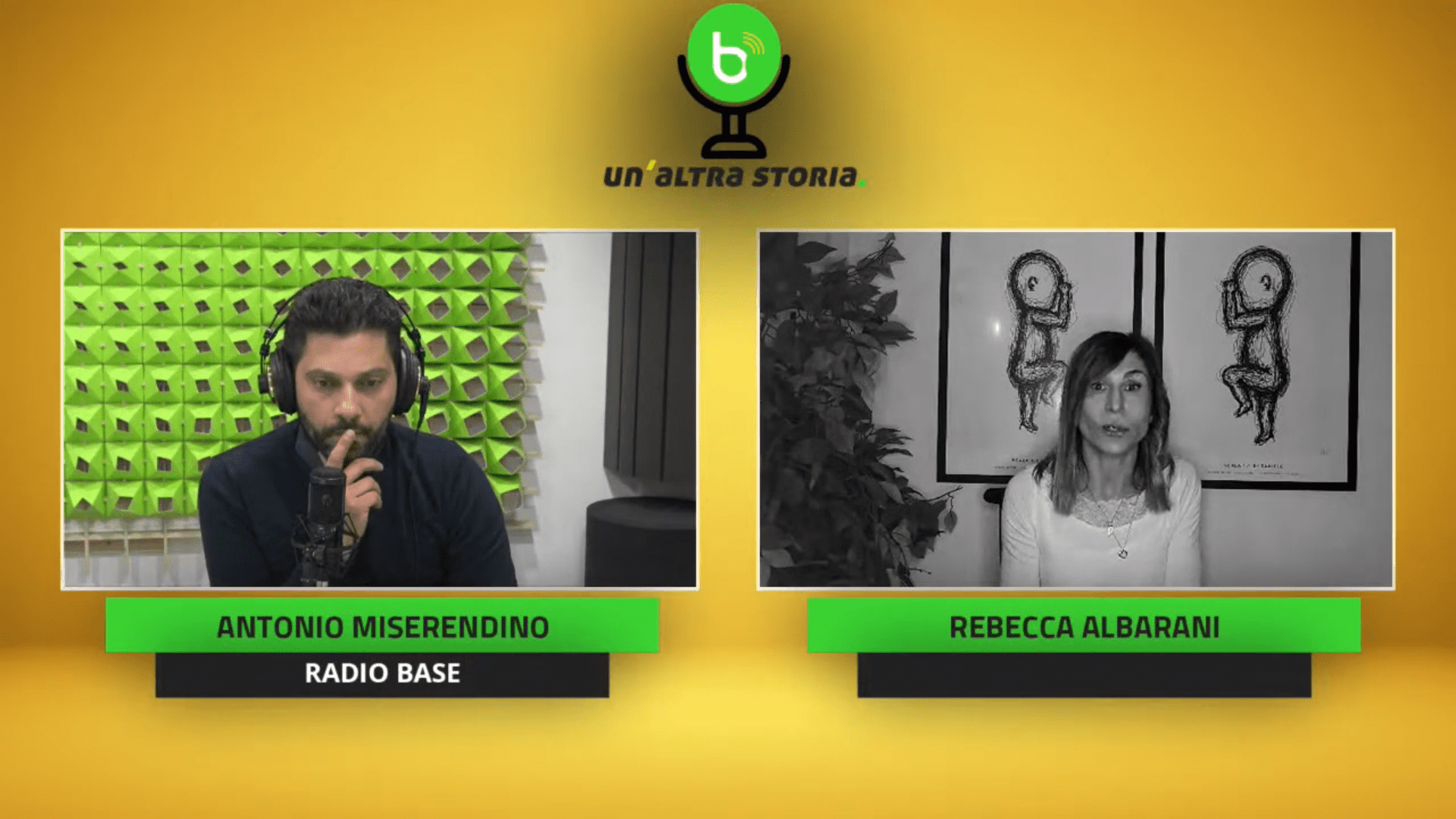 Rebecca Albarani a Radio Base